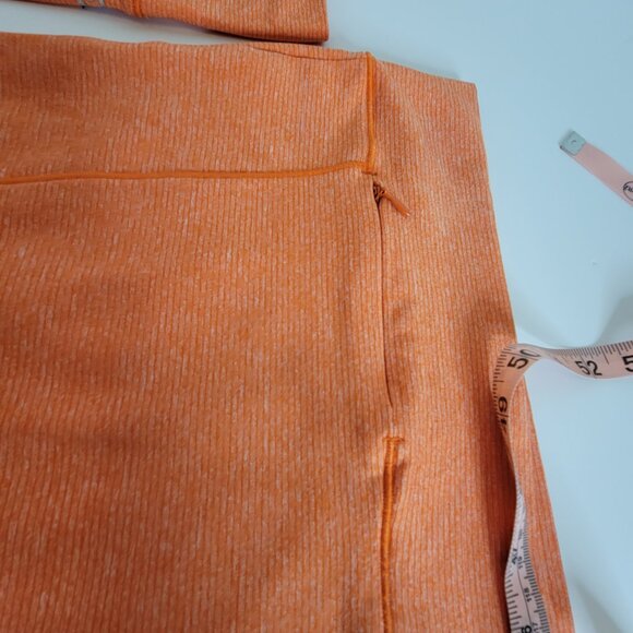 Ladies Cutter & Buck Shoreline Half Zip Pullover Orange Size XS Pocket - Picture 11 of 12